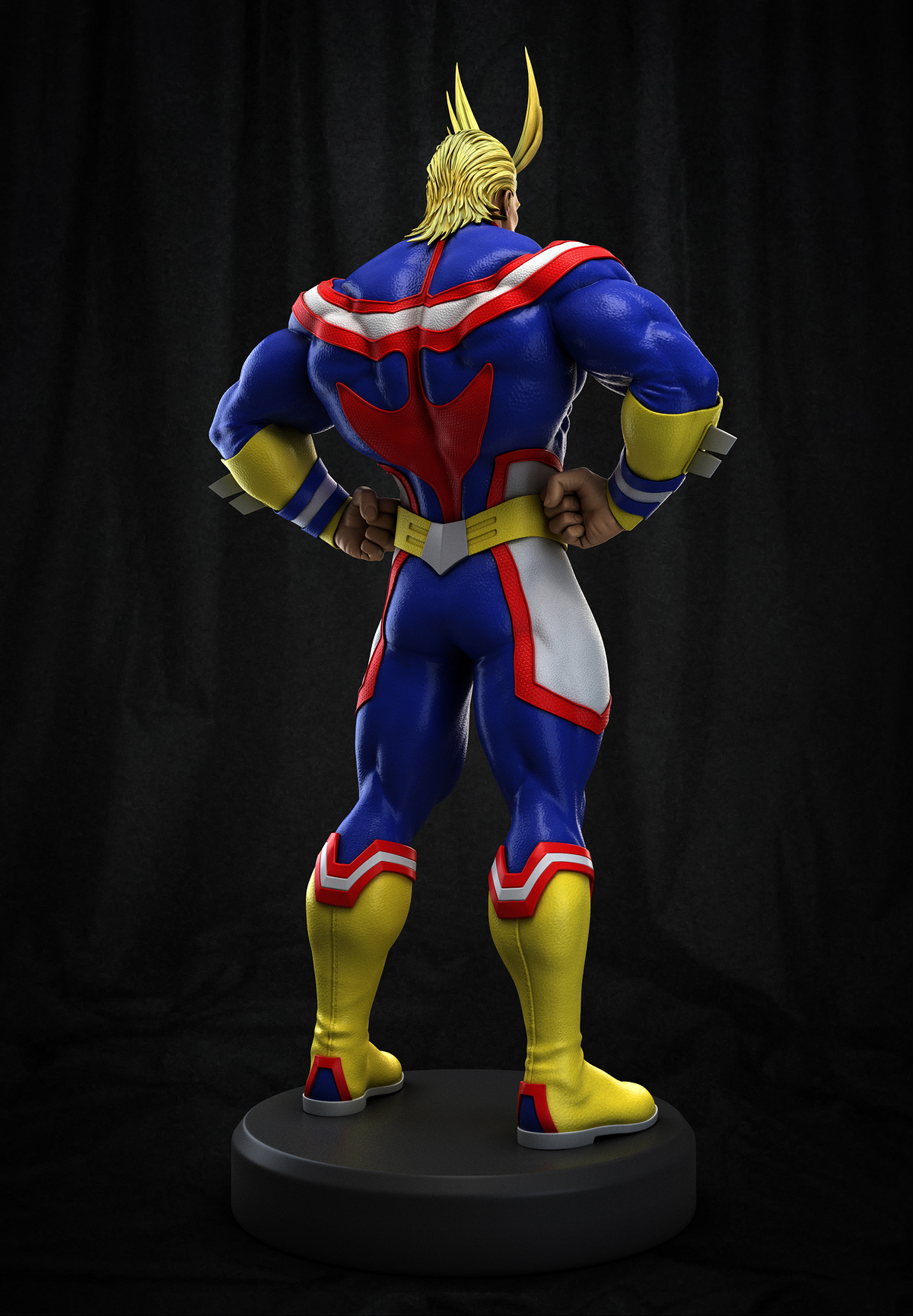 all might zbrush