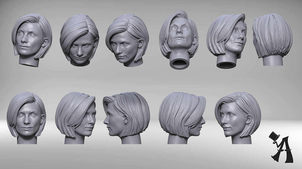 13th Doctor Sculpt Turns