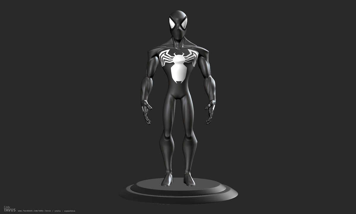 7%20spiderman%20Venom%20by%20Eddy%20Tavus