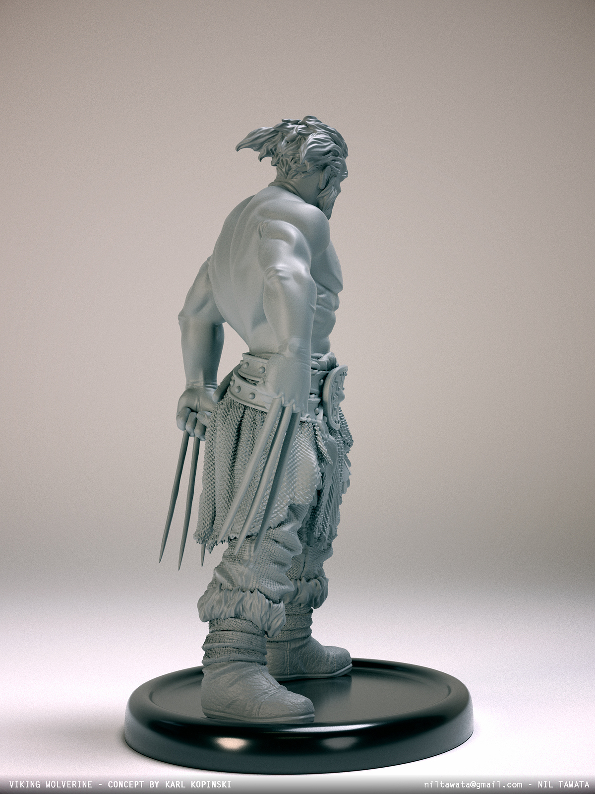 NilTawata_VikingWolvClay_005
