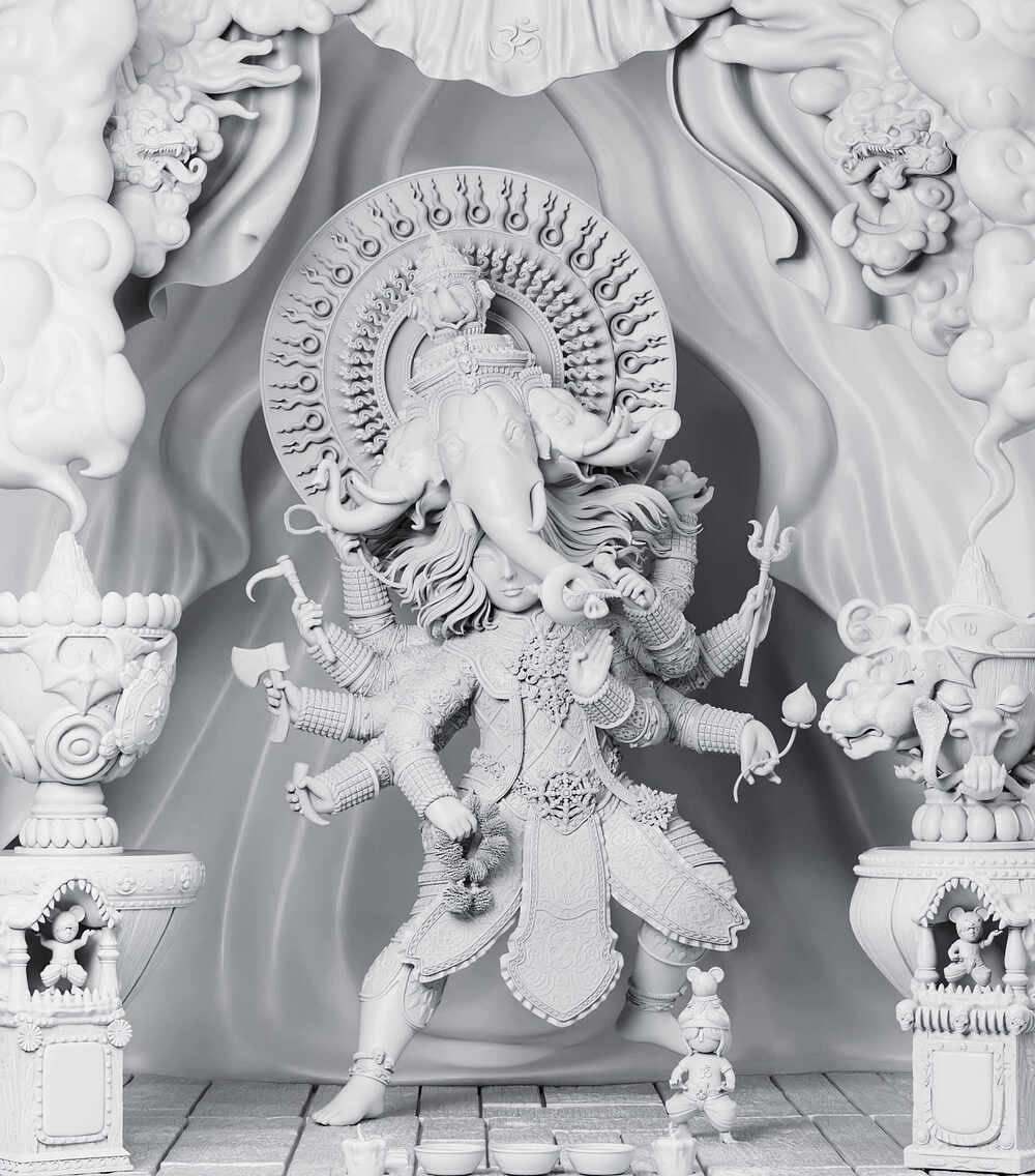 Ganesha Ravichai FinalBW cover