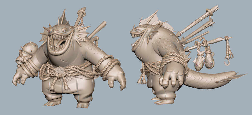 Peter Fishmouther_Zbrush