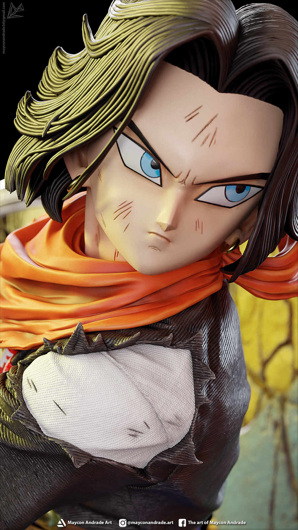 Future Gohan Vs Androids WallPapers 01