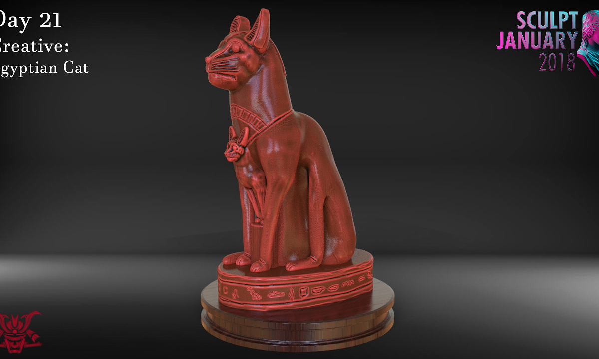 Day 21 Egyptian Cat Render 06.jpg