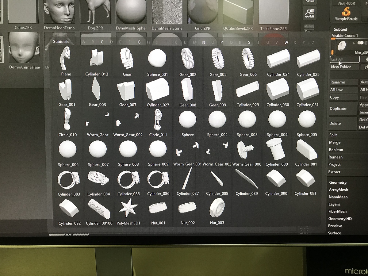 blender gob export to zbrush error