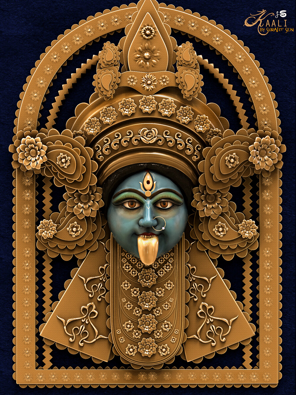 Kaali_Digital_SCulpture_SurajitSen_April2023AAA
