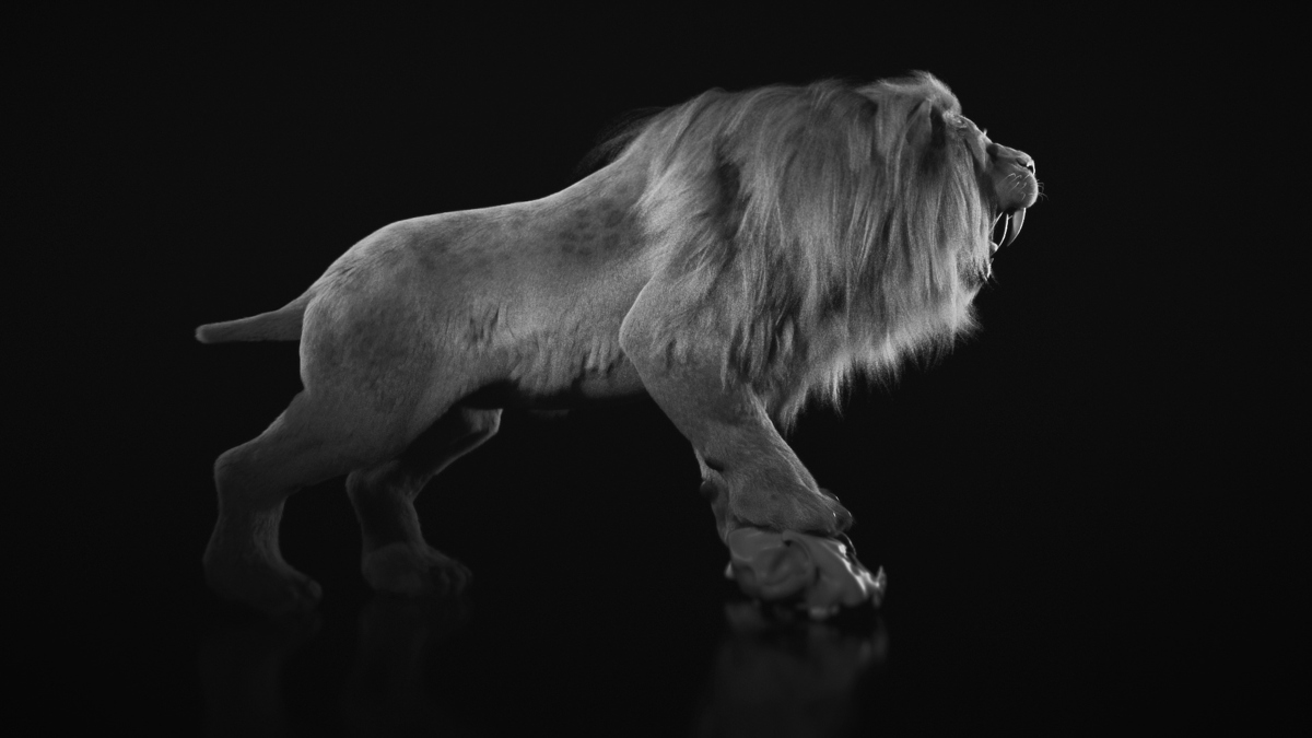 LionRoar_2_BW