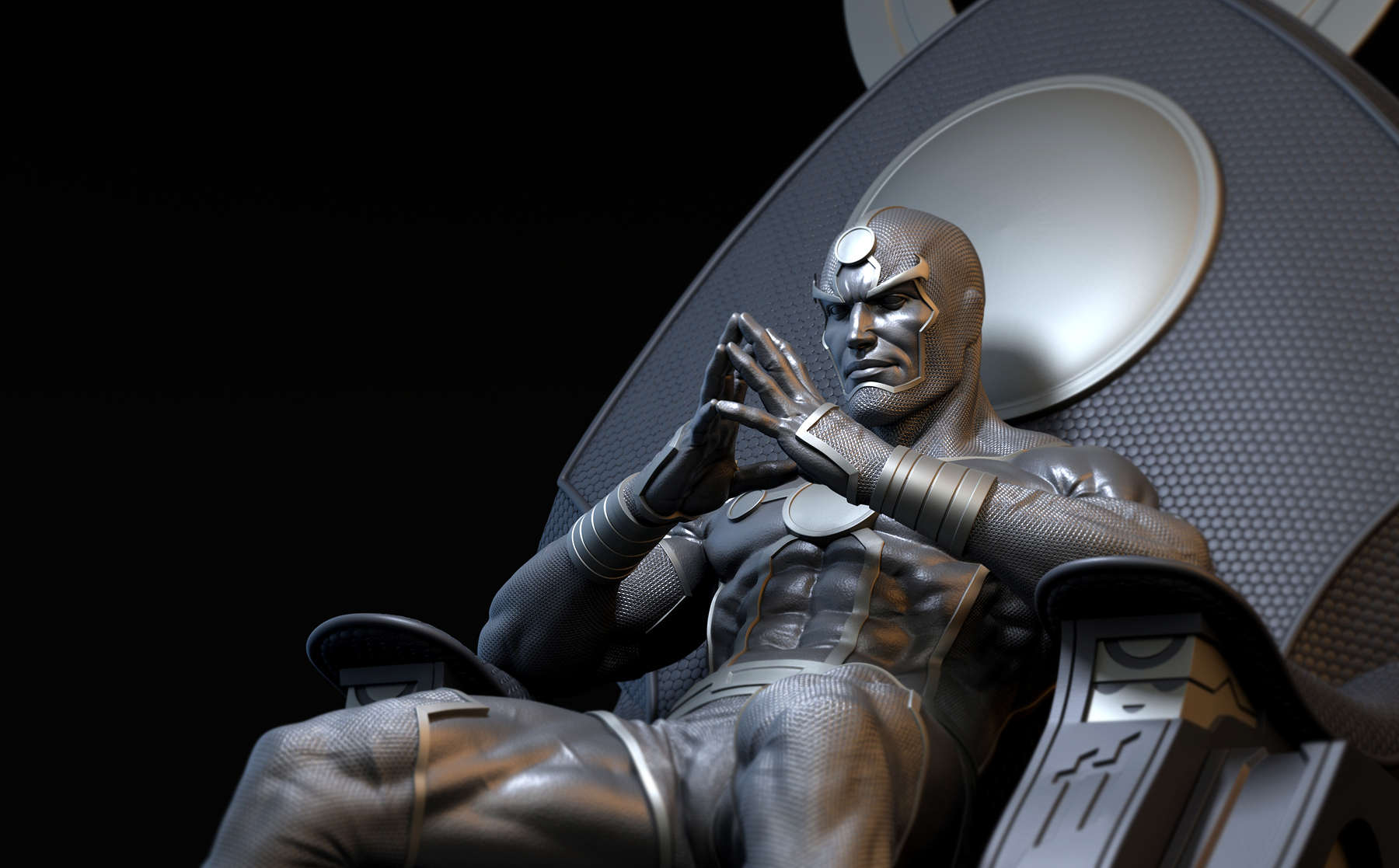 Metron dc universe fan art zbrushcentral