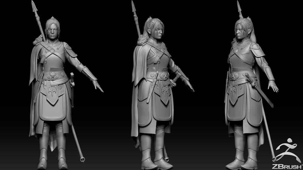 Zbrush render