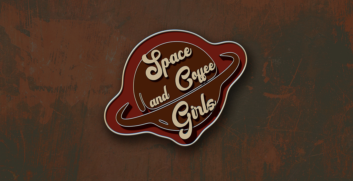 SpaceCoffeeAndGirlsBanner