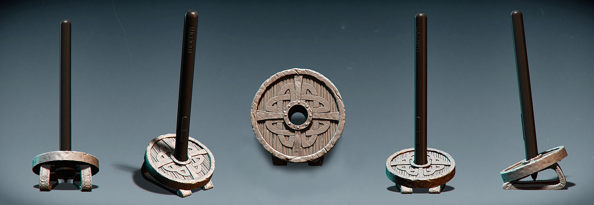 RoundShield_Zbrush