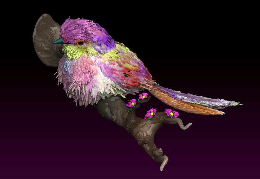 bird render 1