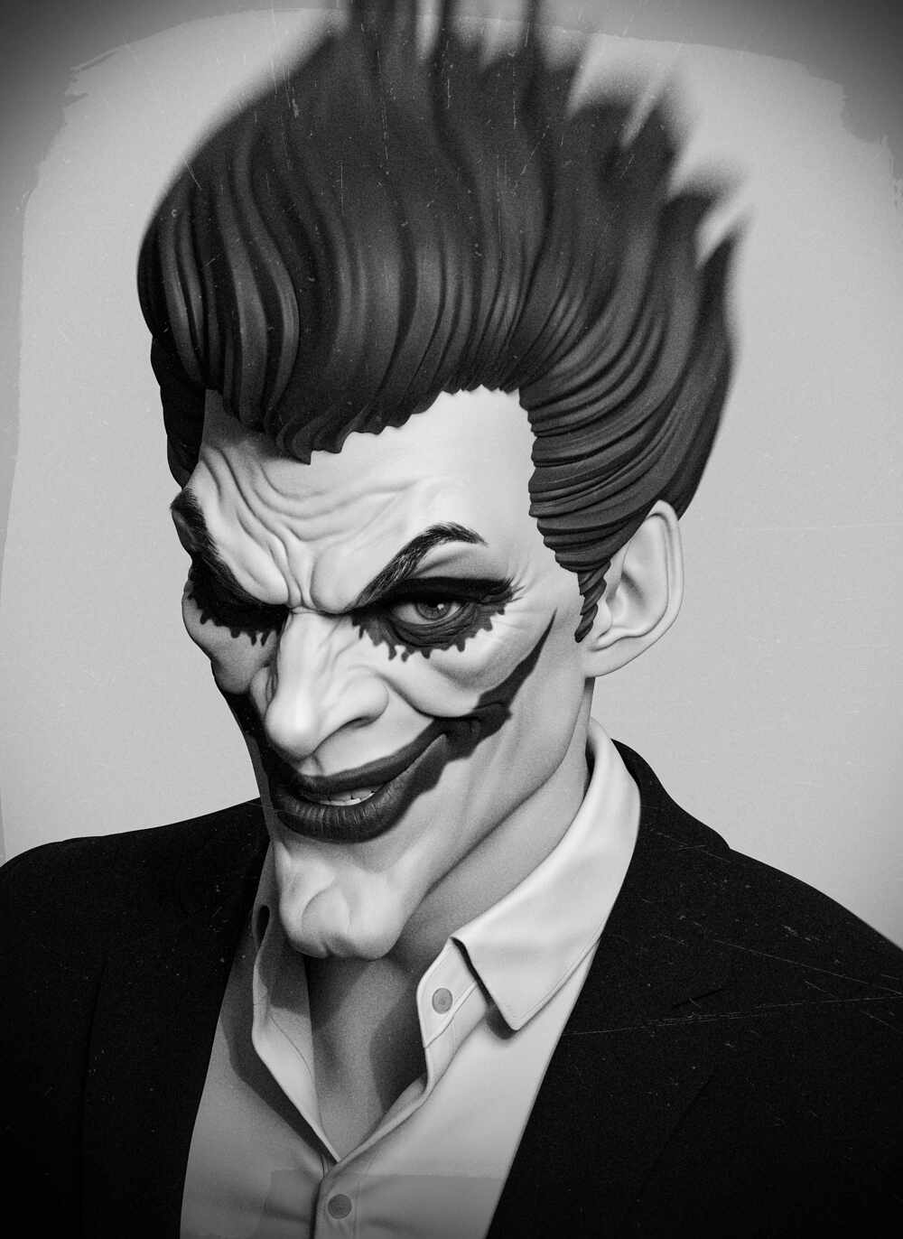 joker_黑白