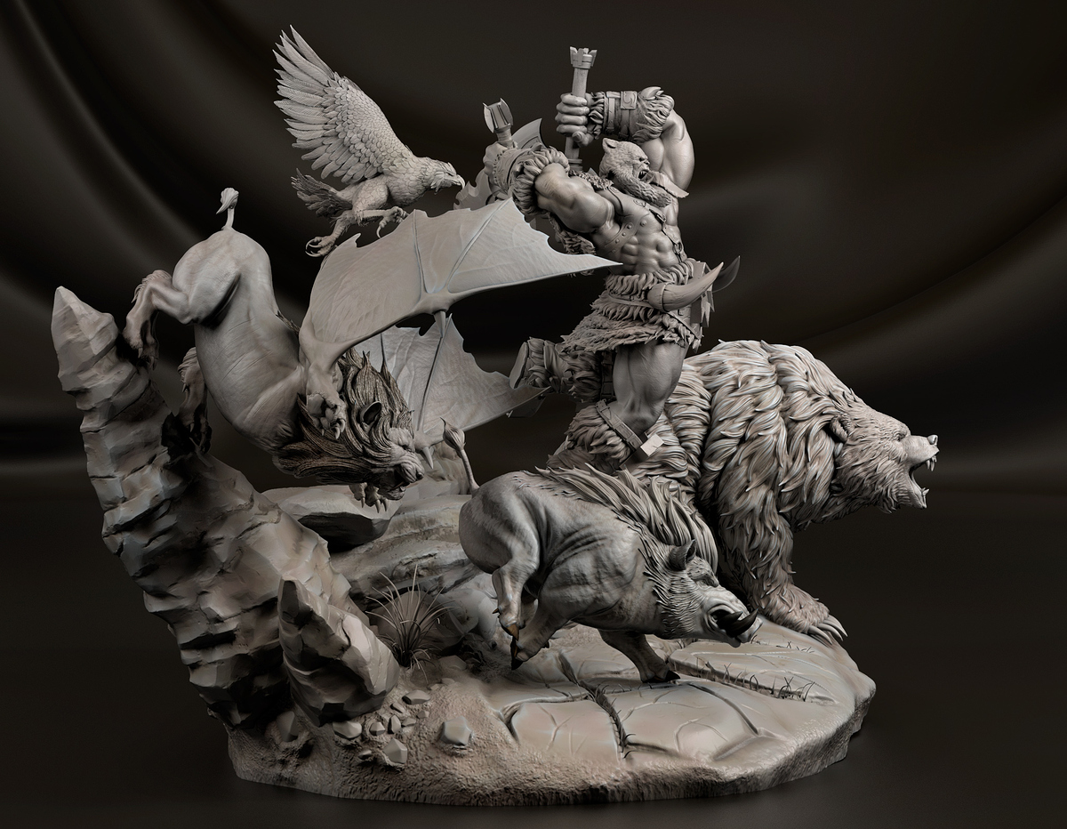 Estatua Rexxar