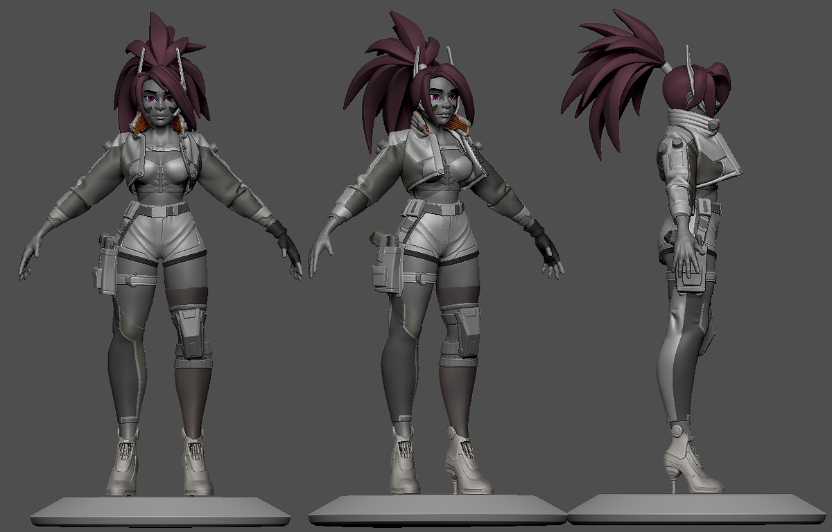 final sculpt