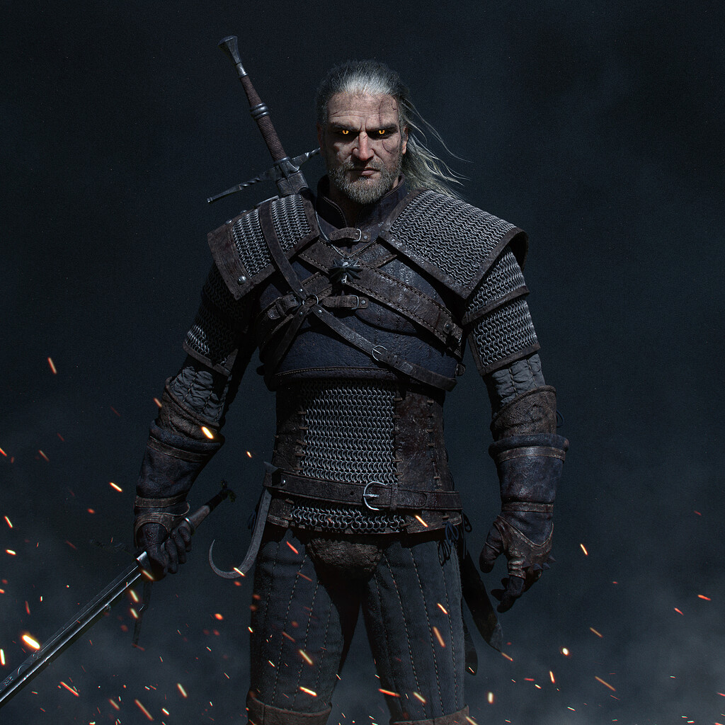 Geralt of Rivia | The Witcher - ZBrushCentral