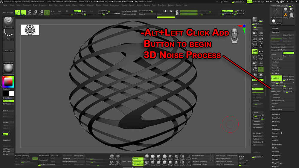 3D Surface Noise Page06