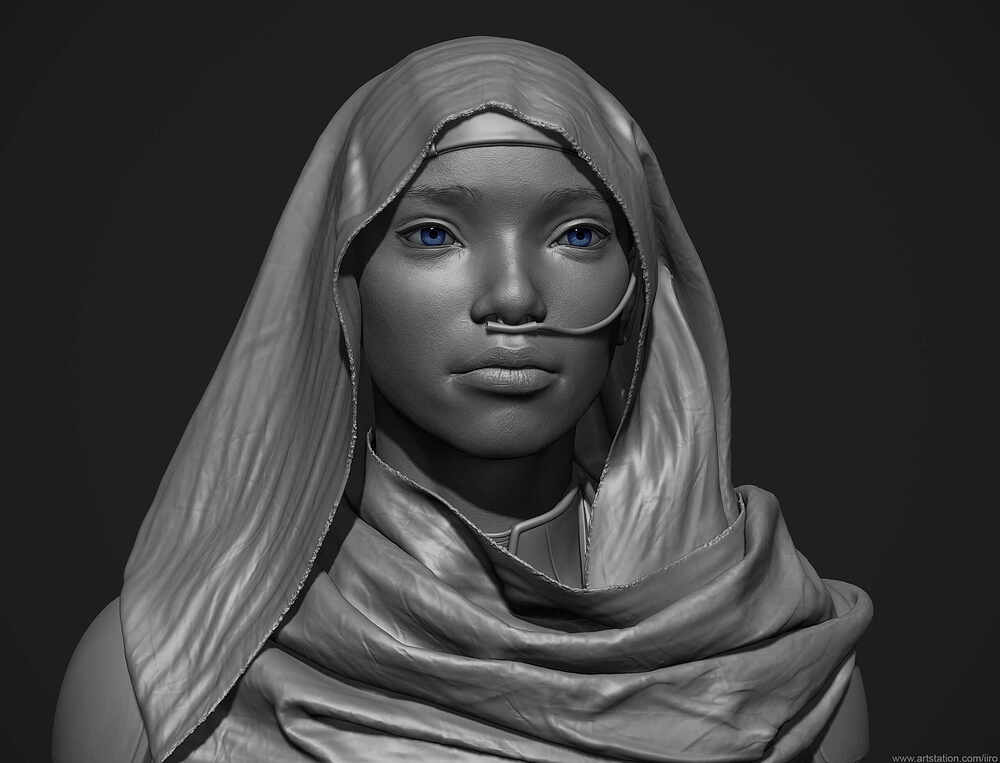 Fremen-face-sculpt