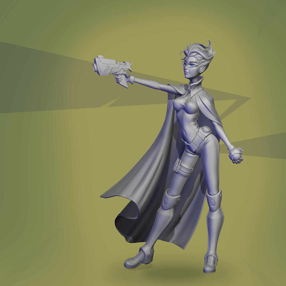 Pradeep_3D_Raelynn _Zbrush_BPR