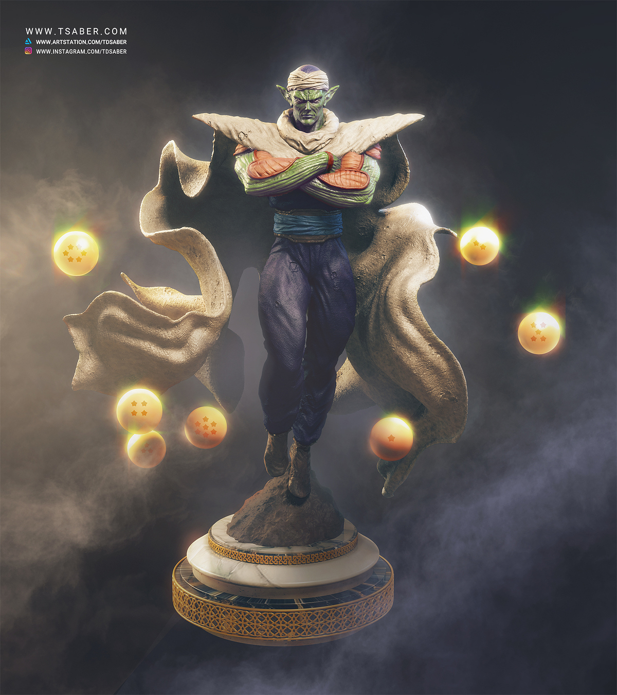 Piccolo%20Statue%20-%20Dragon%20ball%20Fanart%20-%20Tsaber%2003