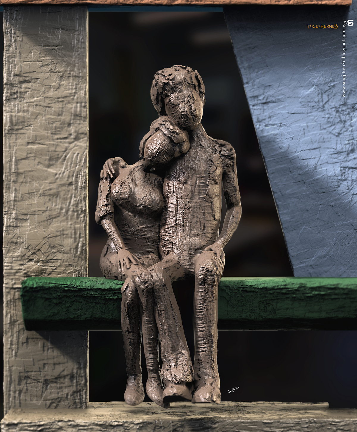 Togetherness_Digital_SCulpture_SurajitSen_Jul2020A