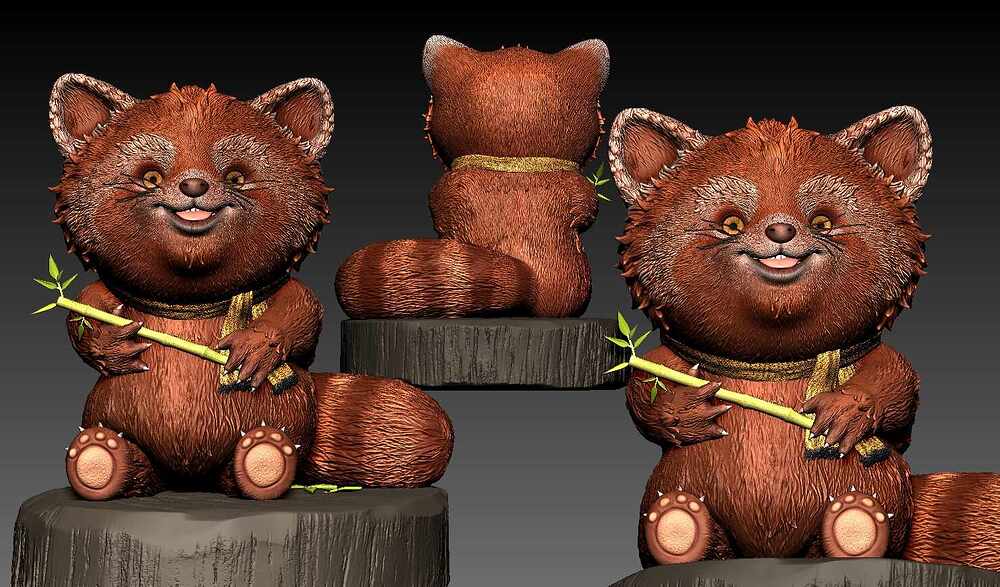 The Mischievous Red Panda_WIP_21032026