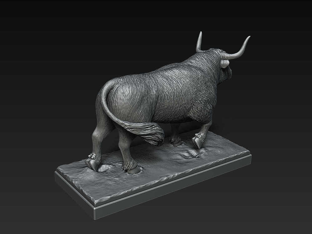 Bull Sculpture - 3