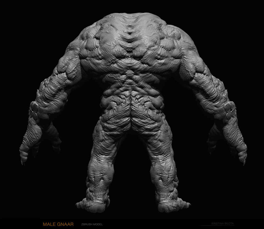 Gnaar_Zbrush01