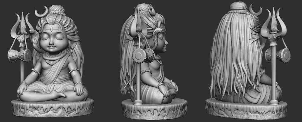 cute shiva ji