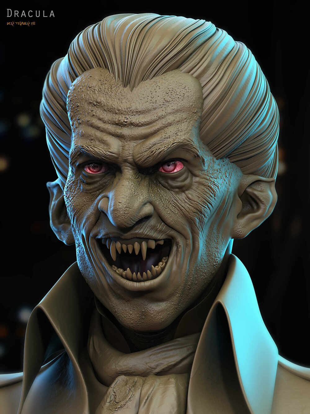 Dracula_Digital_Sculpture_SurajitSen_Jul2024