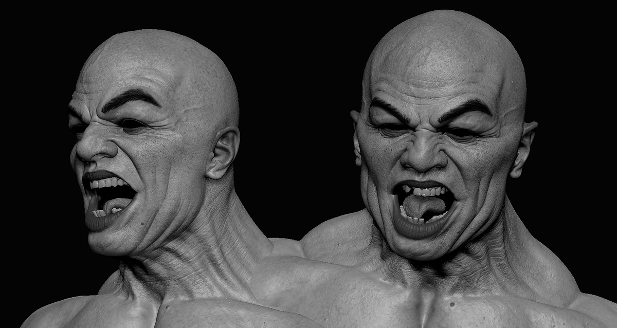male scream expression (8)