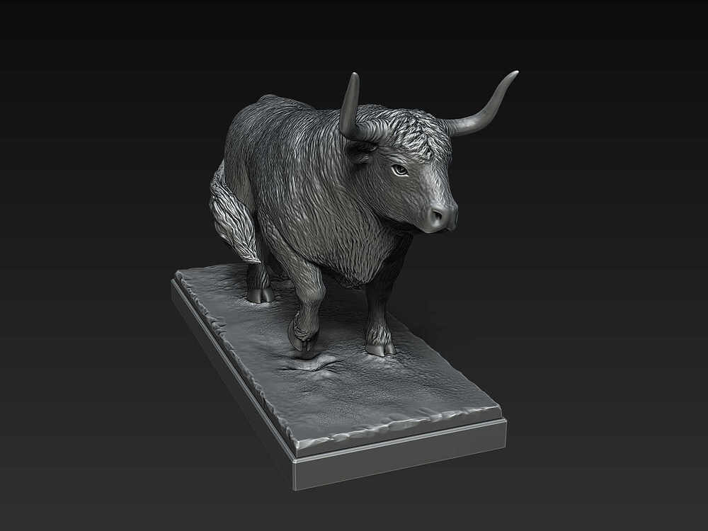 Bull Sculpture - 2