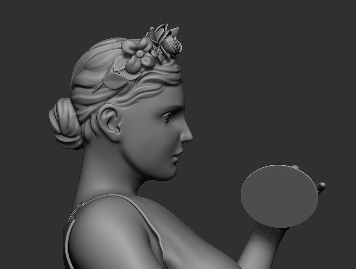 zbrush cara perfil