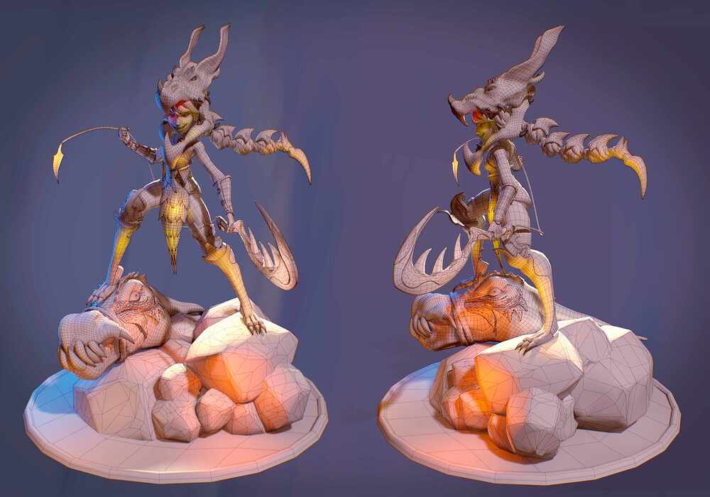 Posado_dragon_wire_2_wm