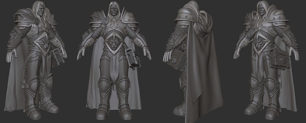 Arthas_Zbrush