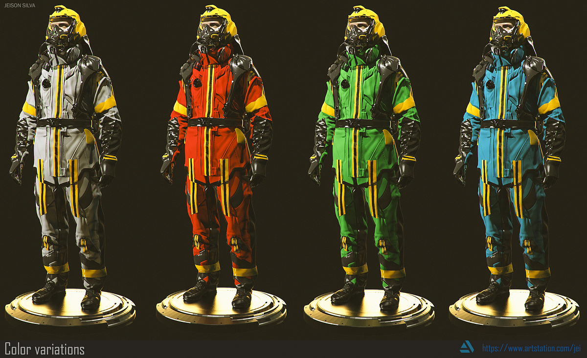 Fireman Color Variations