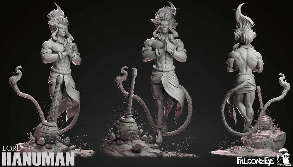 Hanumanji_blackBG