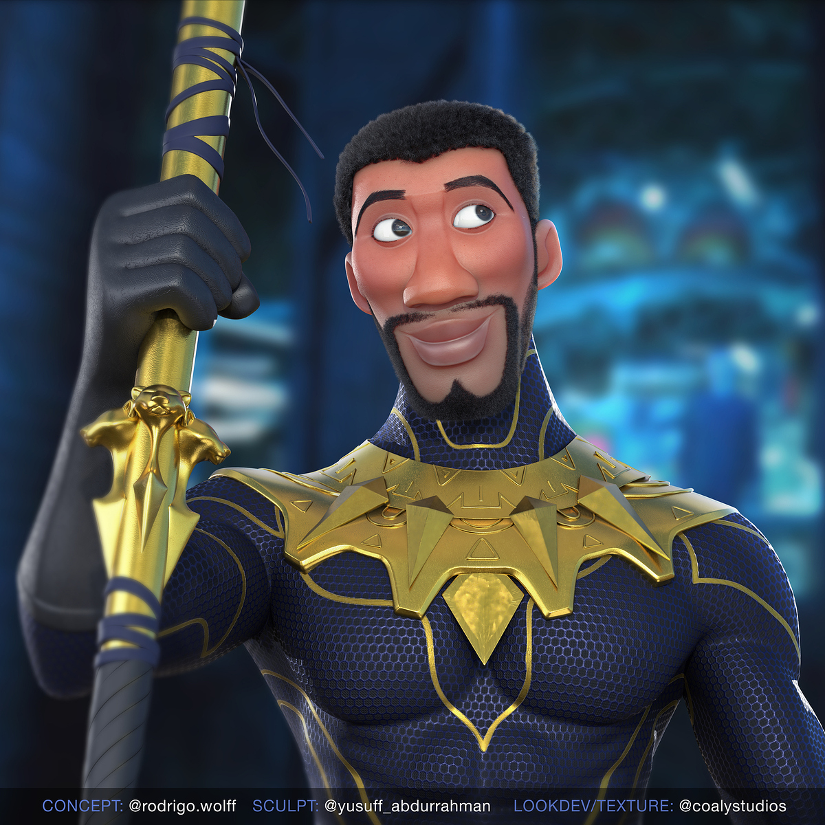 Tchalla final Render