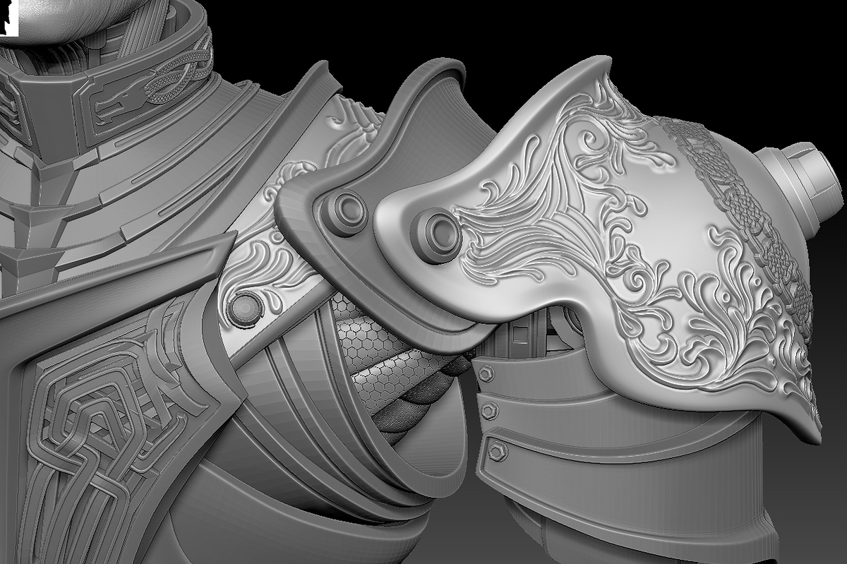 Shoulder Detail front