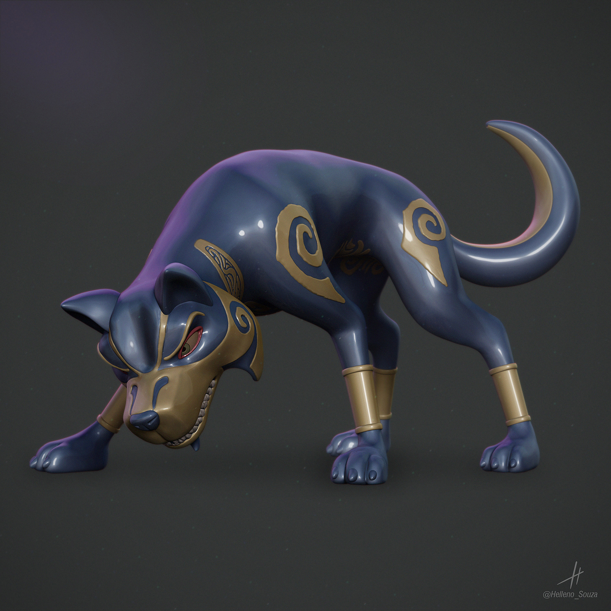 Wolfgang - Render Pose 01ass