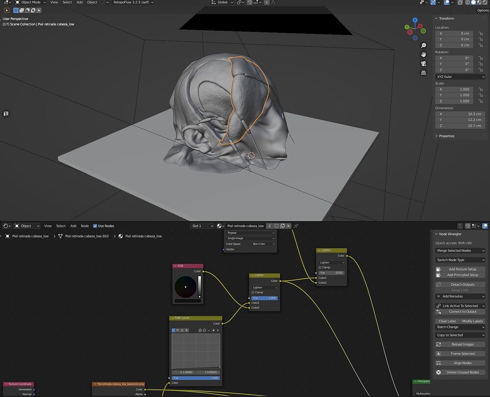 cabeza Blender