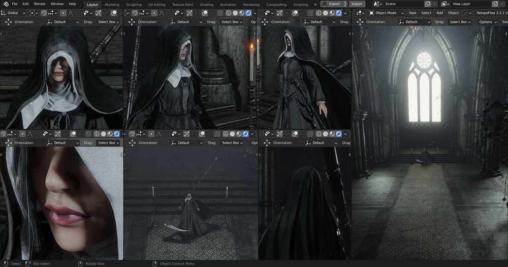 Sister Friede Blender 10