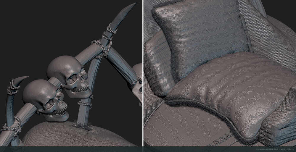 CLAY RENDER ELEFANTE 4