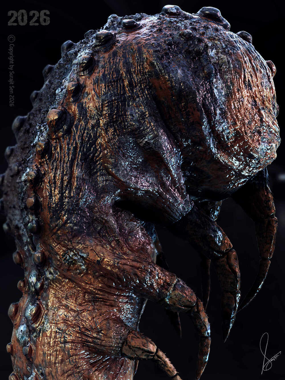 Bugien_T_Creature_Digital_SCulpture_SurajitSen_March2026_A