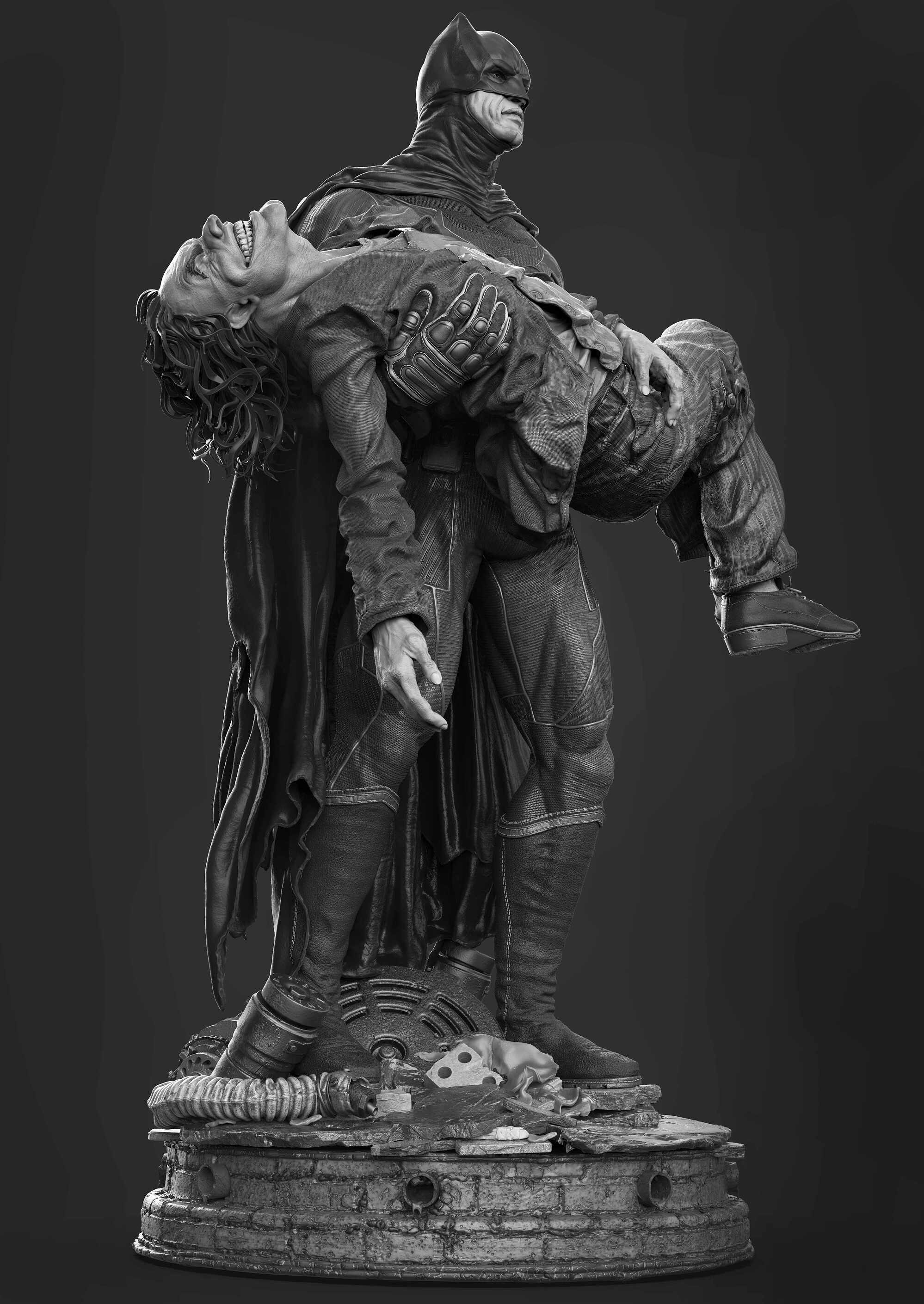 Death of the joker zbrushcentral