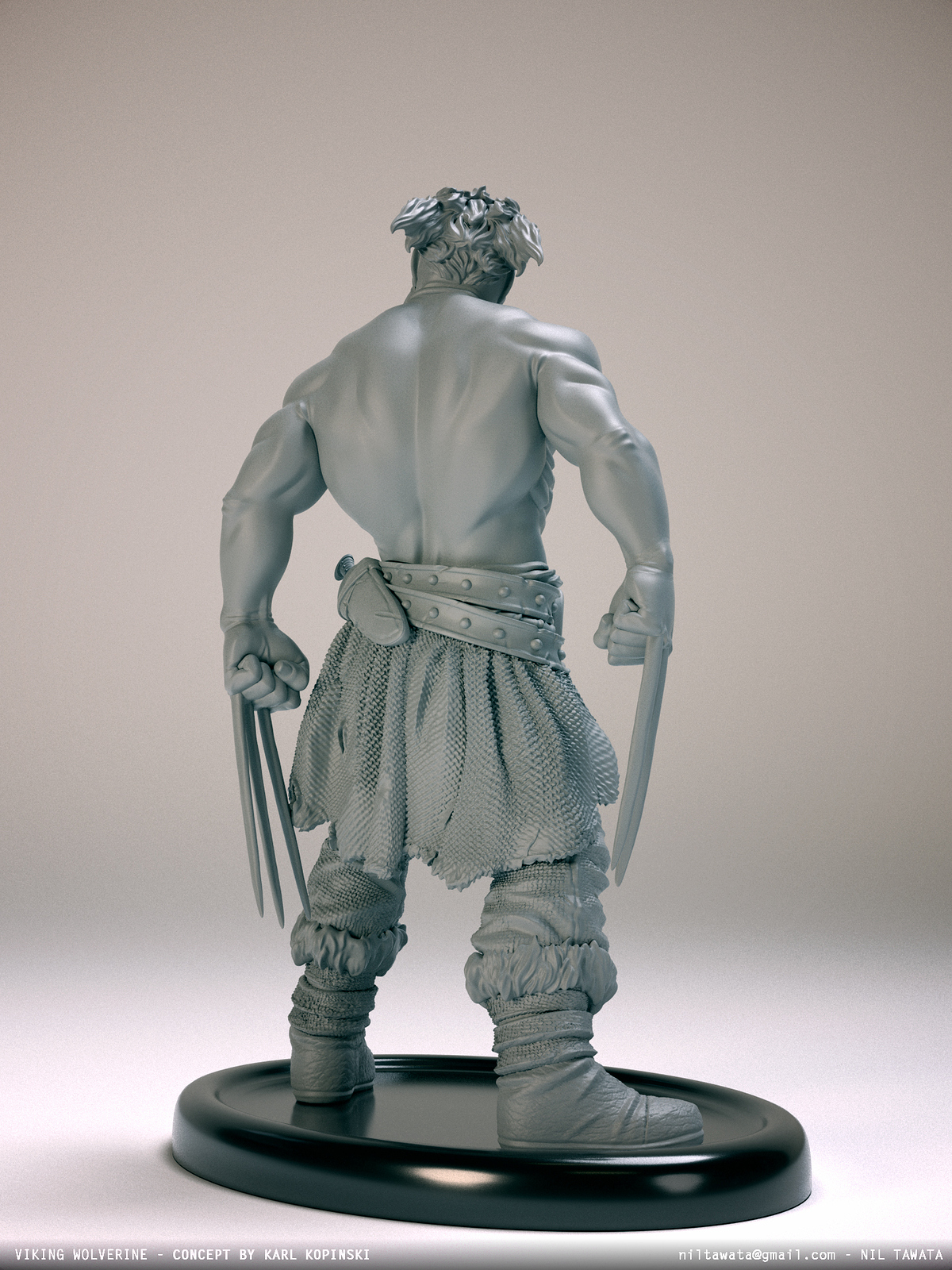 NilTawata_VikingWolvClay_006