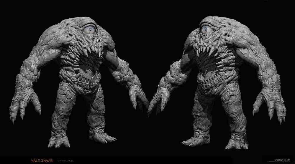 Gnaar_Zbrush
