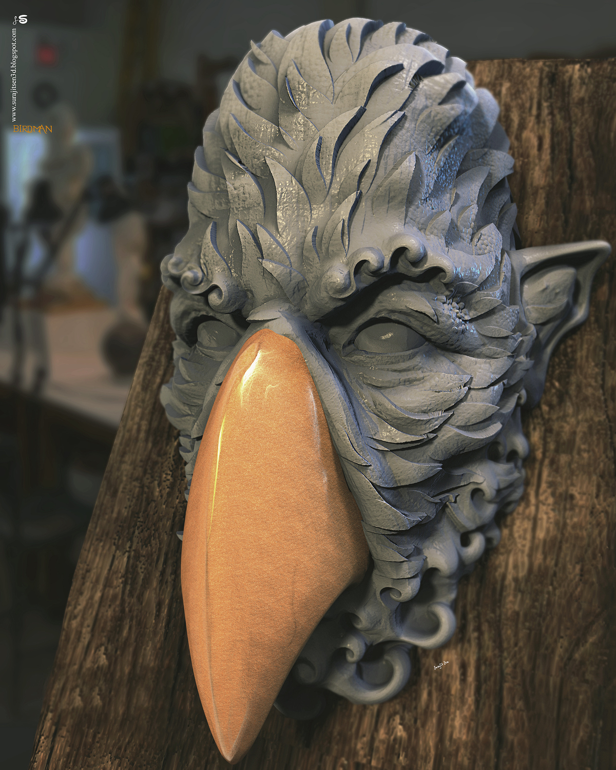 Birdman2.0_Digital_Sculpture_SurajitSen_June2020AA