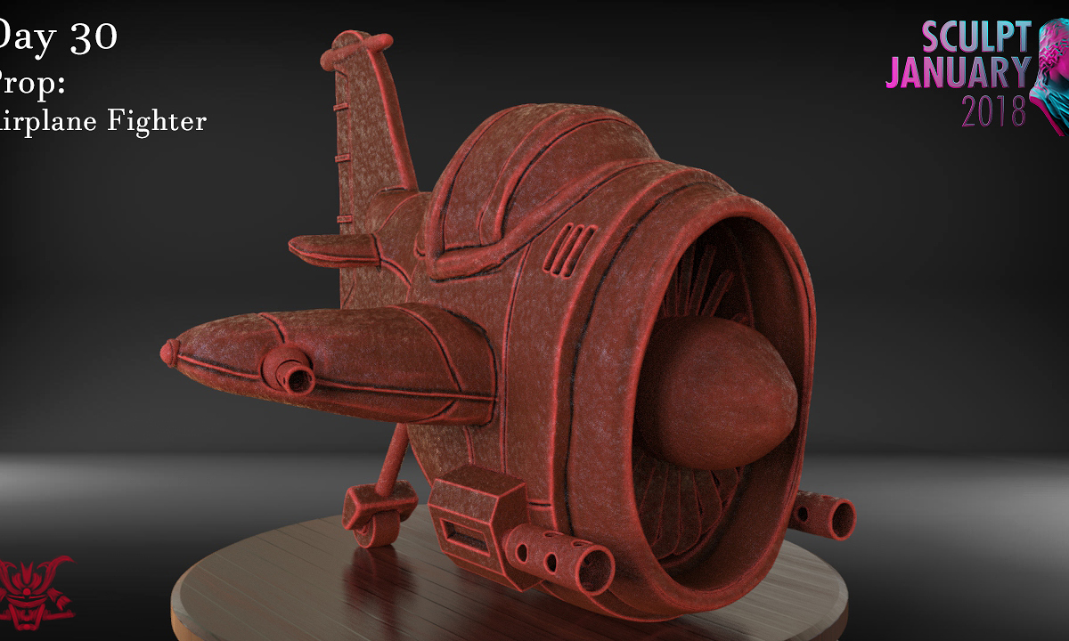 Day 30 Airplane Fighter Render 01.jpg