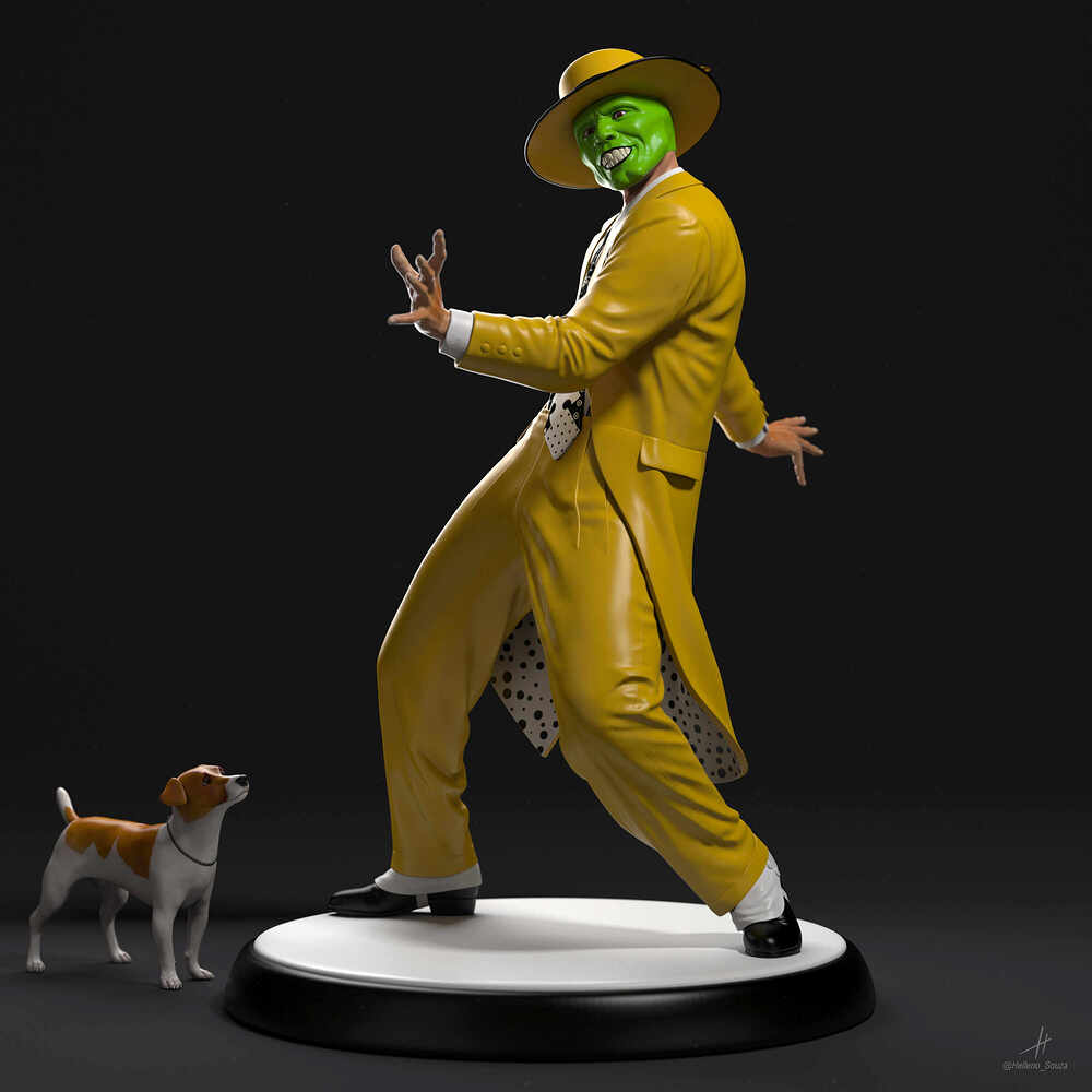 Milo e The Mask - Render3DSMax 01 (Front) (Ass)